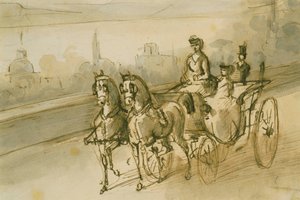 The Team by Constantin Guys